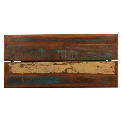 barbord 150x70x107 cm massivt genbrugstræ