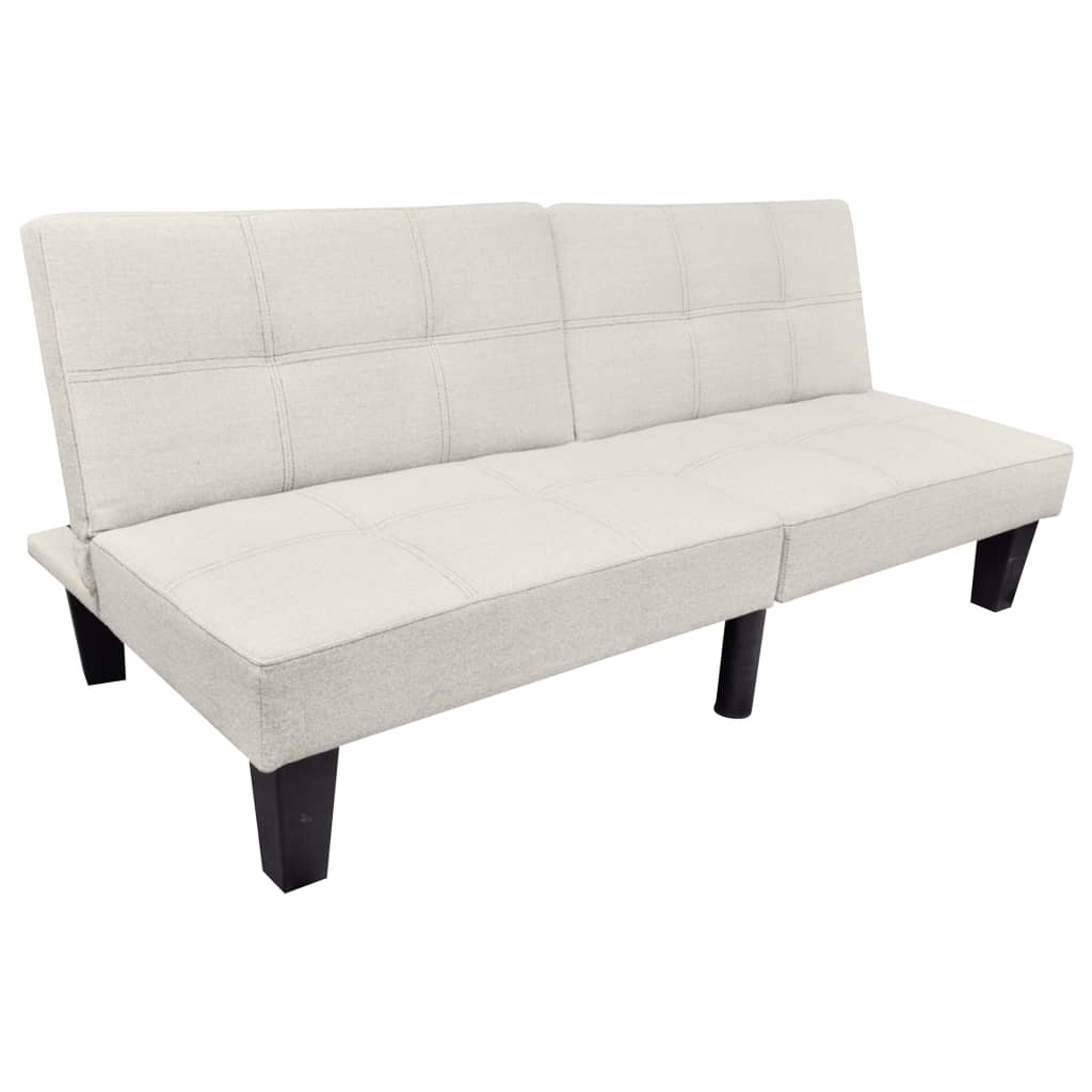 sovesofa justerbar beige