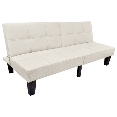 sovesofa justerbar beige