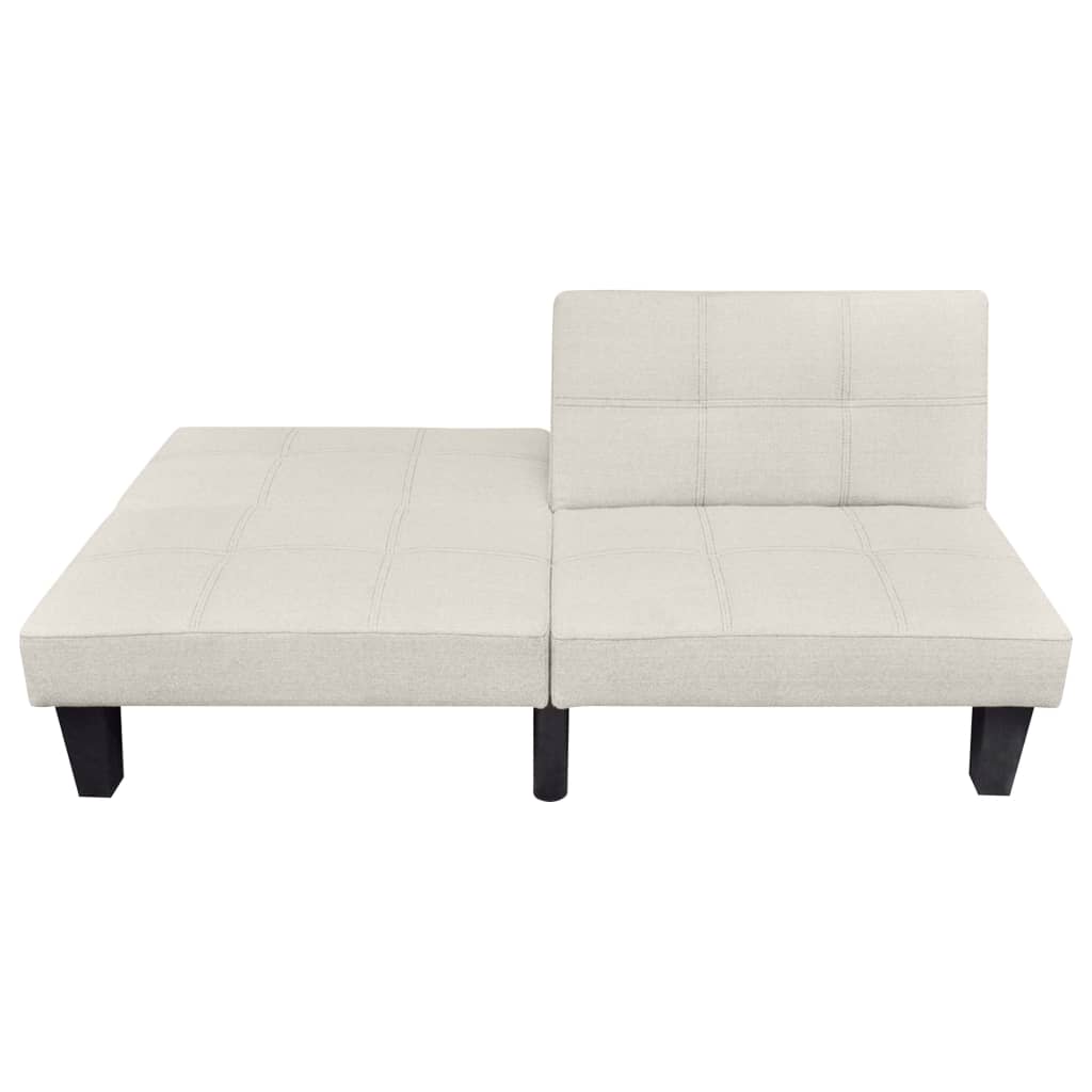 sovesofa justerbar beige