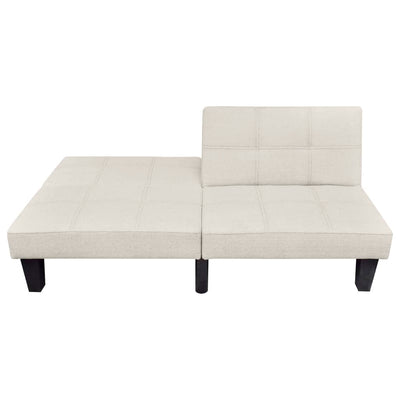 sovesofa justerbar beige