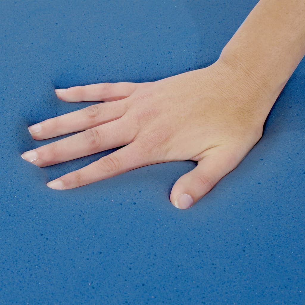 madras 120 x 200 cm viscoelastisk memoryskum 18 cm