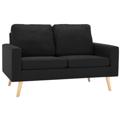 2-personers sofa stof sort