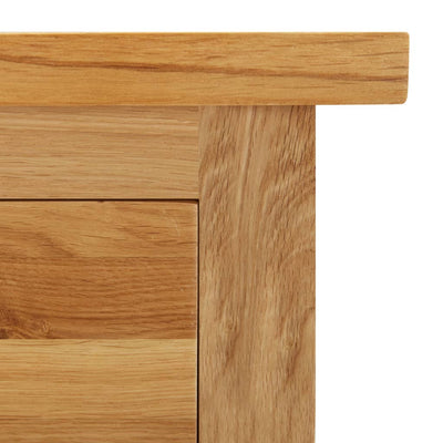 klædeskab 76x52x105 cm massivt egetræ