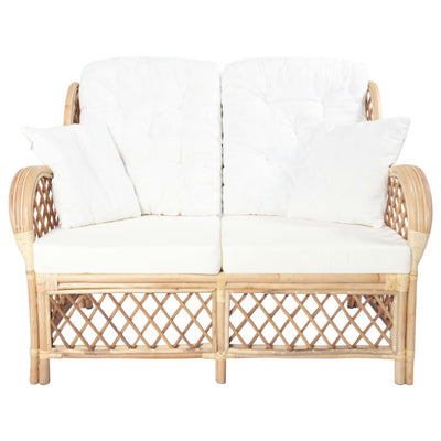 2-personers sofa rattan