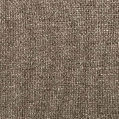 Sengeramme uden madras Taupe 100x200 cm Stof