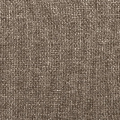 Sengeramme uden madras Taupe 100x200 cm Stof