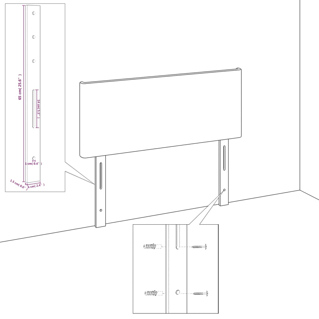 Sengeramme uden madras Mørkeblå 80x200 cm Fløjl