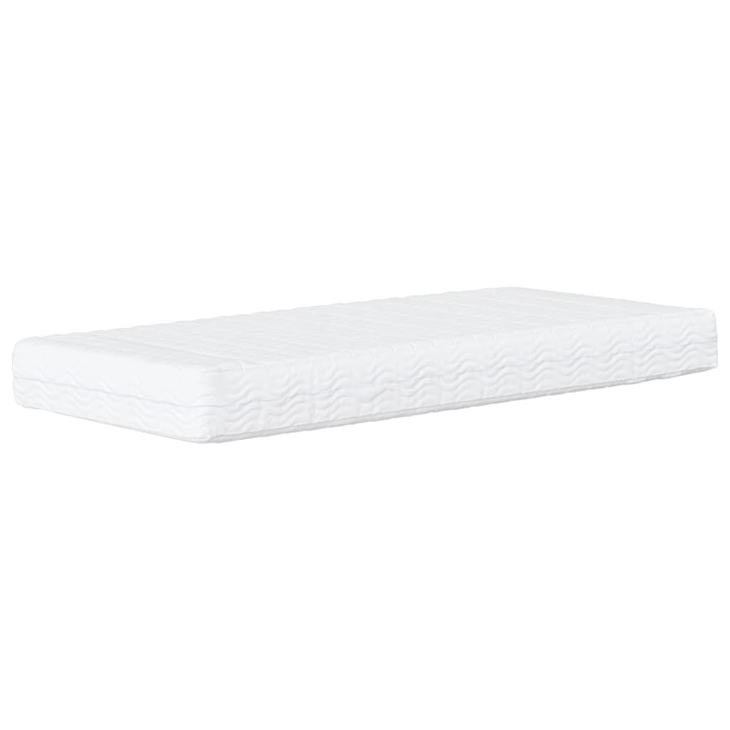 daybed med madras 80x200 cm stof sort