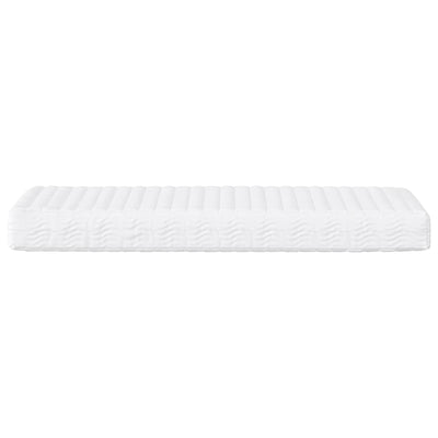 daybed med madras 90x200 cm stof lysegrå