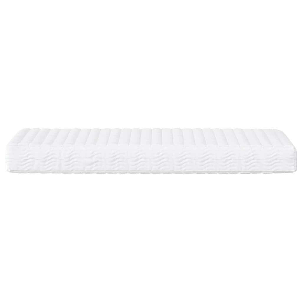 daybed med madras 90x190 cm stof lysegrå
