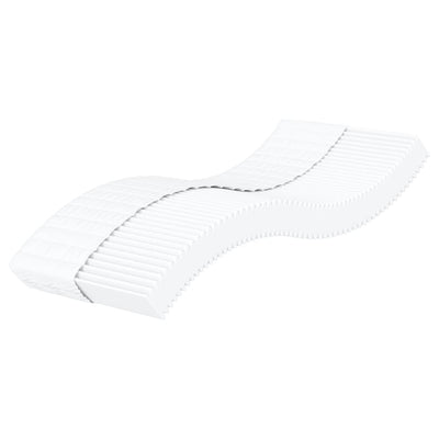 daybed med madras 90x190 cm stof mørkegrå