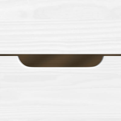 daybed med to skuffer IRUN hvid 90x200 cm massivt fyrretræ