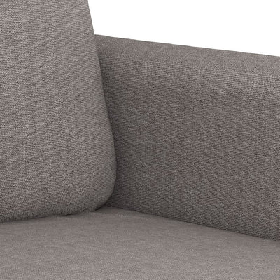 3-personers sofa 180 cm stof gråbrun