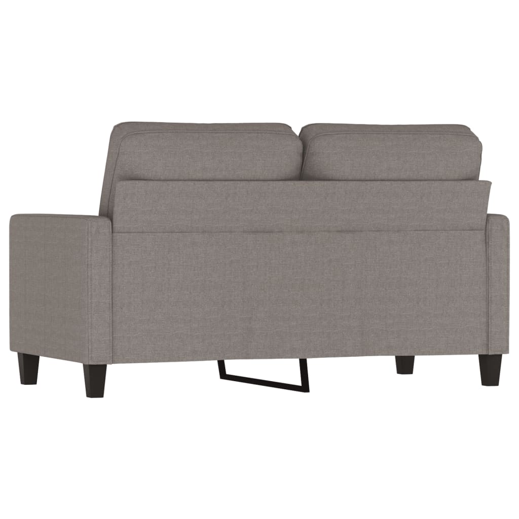 2-personers sofa 120 cm stof gråbrun