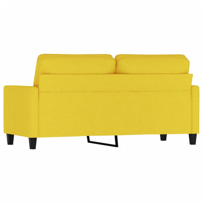 2-personers sofa 140 cm stof lysegul