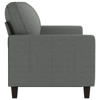 3-personers sofa 180 cm stof mørkegrå