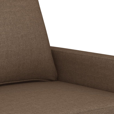 3-personers sofa 180 cm stof brun