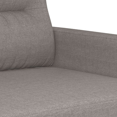 2-personers sofa 120 cm stof gråbrun