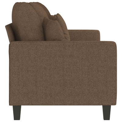 3-personers sofa 180 cm stof brun