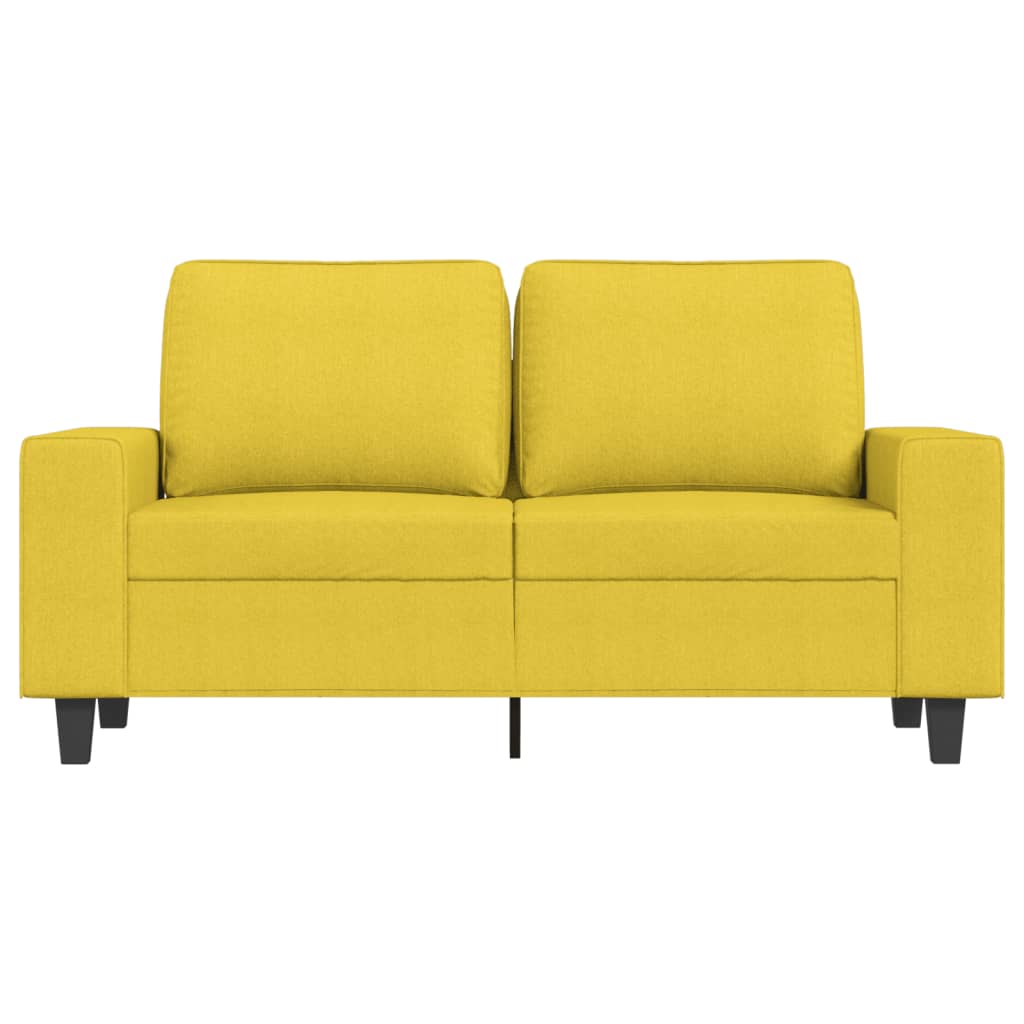 2-personers sofa 120 cm stof lysegul