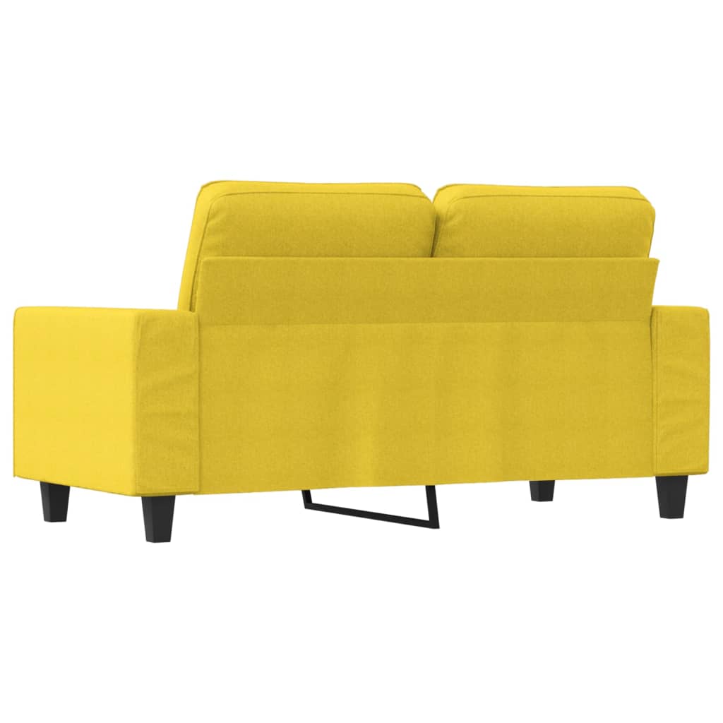 2-personers sofa 120 cm stof lysegul