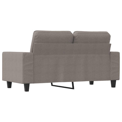 2-personers sofa 120 cm stof gråbrun