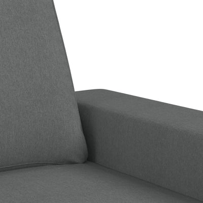 3-personers sofa 180 cm stof mørkegrå