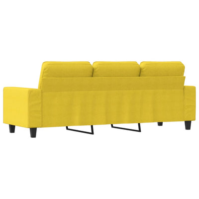 3-personers sofa 180 cm stof lysegul