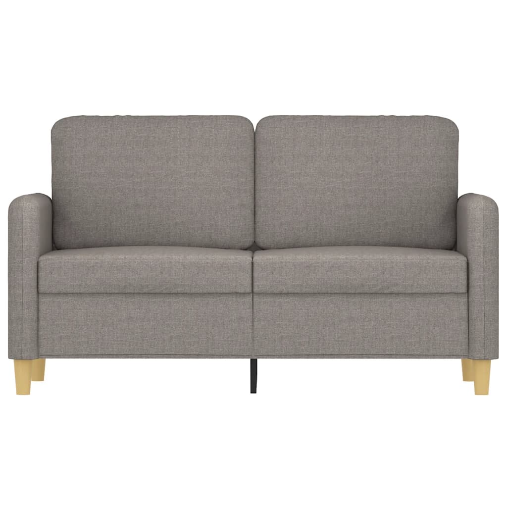 2-personers sofa 120 cm stof gråbrun