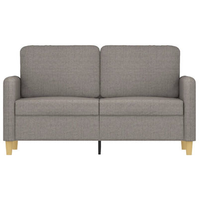 2-personers sofa 120 cm stof gråbrun