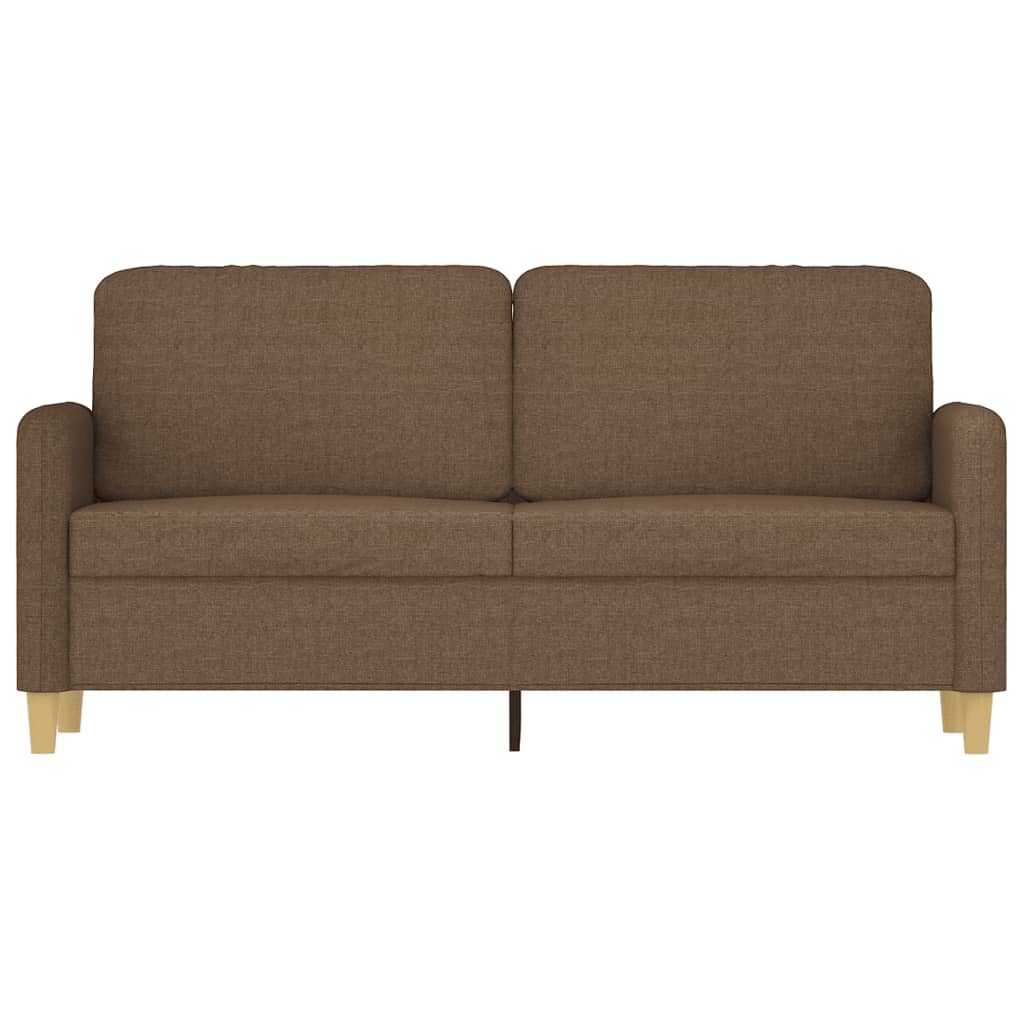 2-personers sofa 140 cm stof brun