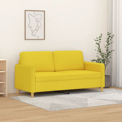 2-personers sofa 140 cm stof lysegul