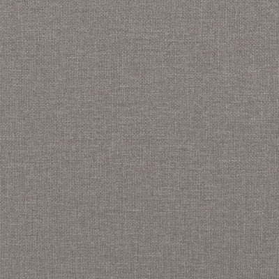 Sengeramme uden madras Taupe 100x200 cm Stof