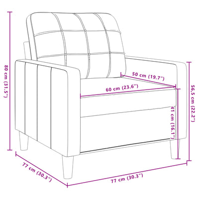 sofasæt 4 dele med hynder velour brun