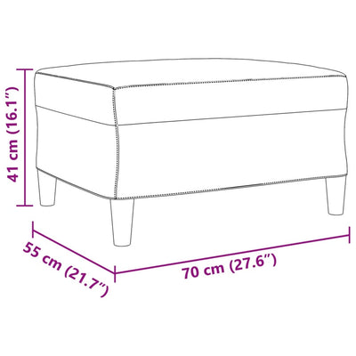 sofasæt 3 dele med hynder velour gul