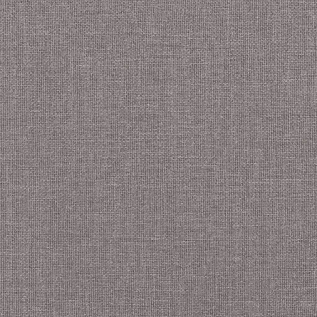 Sengeramme uden madras Taupe 120x200 cm Stof