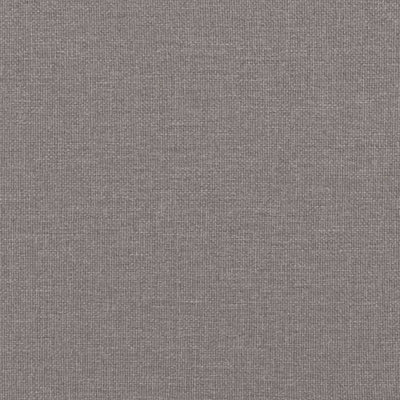 Sengeramme uden madras Taupe 120x200 cm Stof