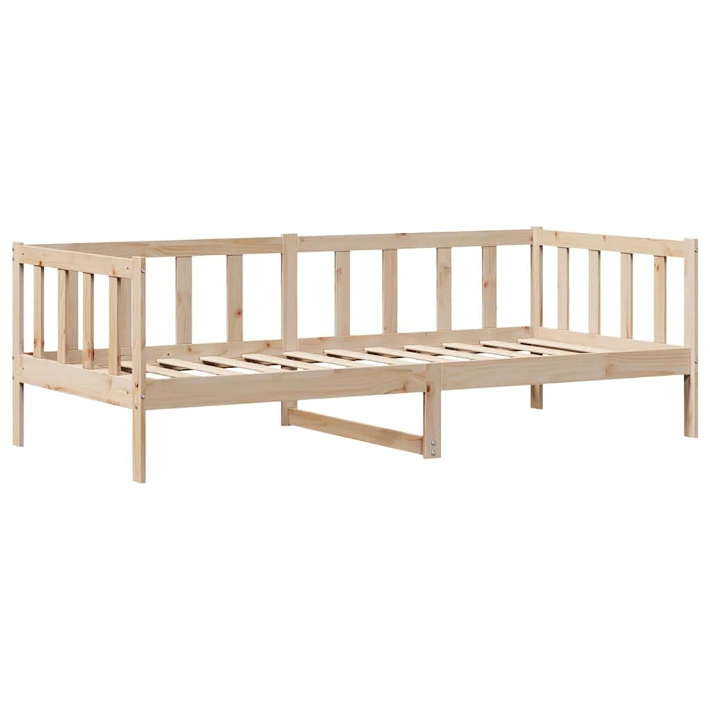 daybed med skuffer 80x200 cm massivt fyrretræ