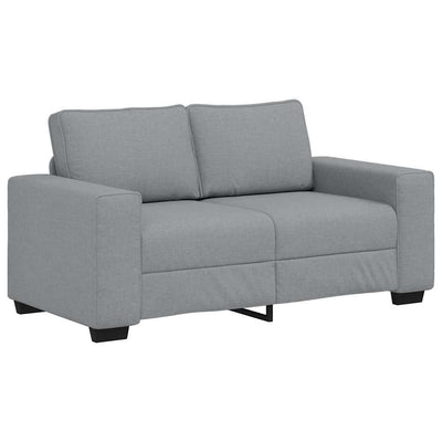 2-personers sofa 120 cm stof lysegrå