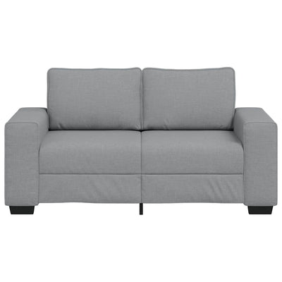 2-personers sofa 120 cm stof lysegrå