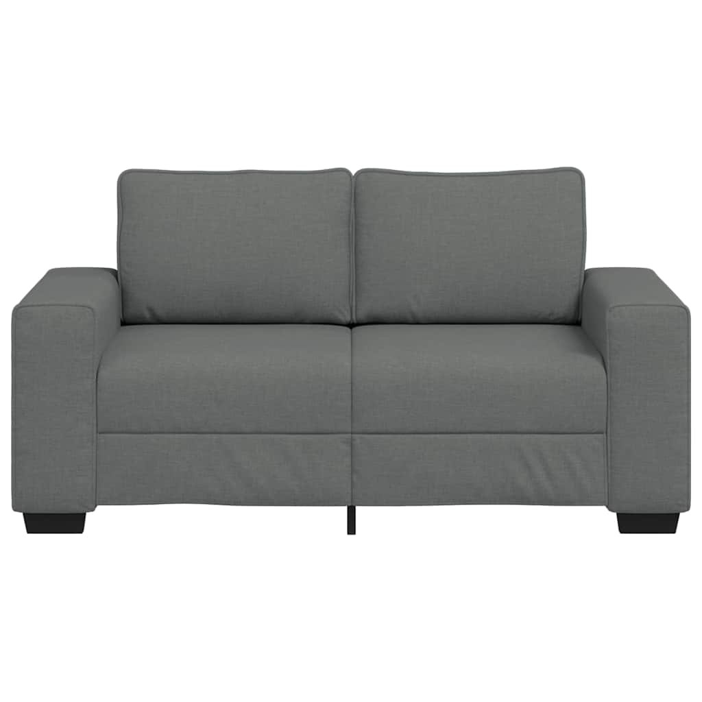 2-personers sofa 120 cm stof mørkegrå