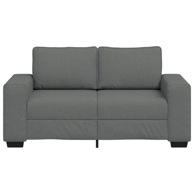 2-personers sofa 120 cm stof mørkegrå