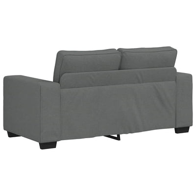 2-personers sofa 120 cm stof mørkegrå