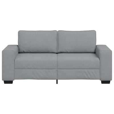 2-personers sofa 140 cm stof lysegrå