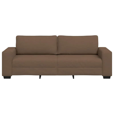 3-personers sofa 180 cm stof brun