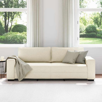 3-personers sofa 180 cm hør