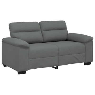 2-personers sofa 120 cm stof mørkegrå