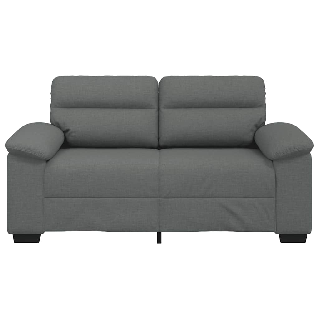 2-personers sofa 120 cm stof mørkegrå