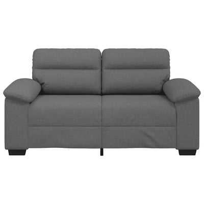 2-personers sofa 120 cm stof mørkegrå